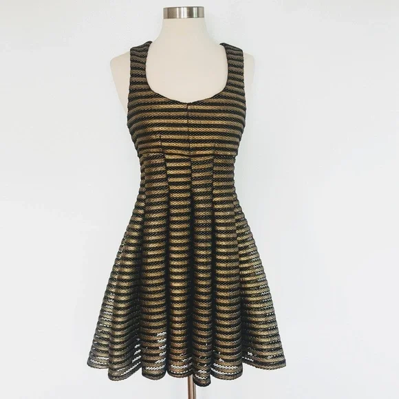 topshop gold dress Ulla Johnson main image 0